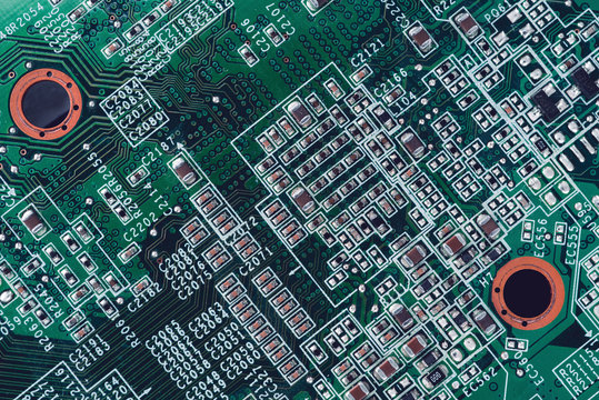Computer circuit board.High technology
