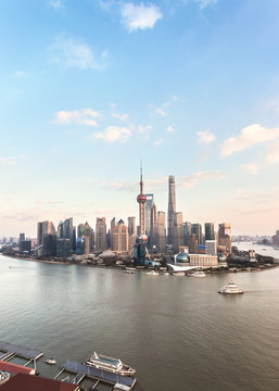 Shanghai skyline and cityscape © Eugene