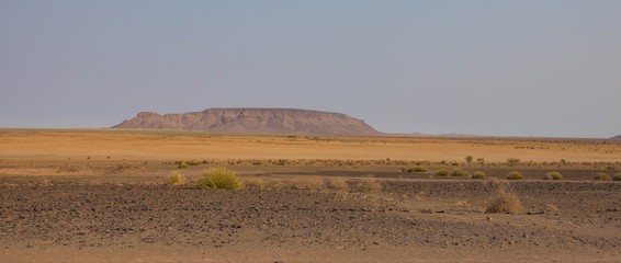 Die Landschaft, die Weite in Namibia