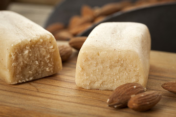 Marzipan and almonds