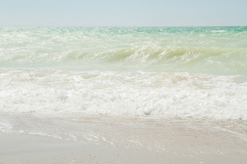 The sea shore summer Sunny day