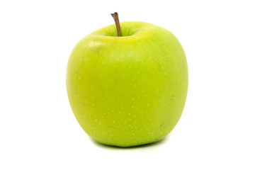 Green Apple Isolated on White Background