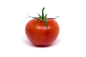 Tomato isolated on white background