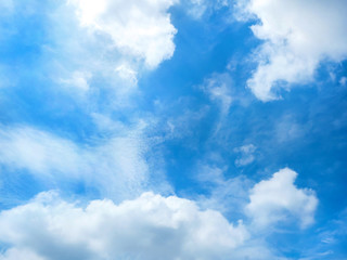 Fototapeta premium Beautiful blue sky 2