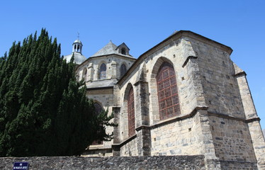 Fototapeta premium Eglise Saint Nicolas: Coutances.