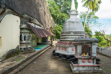 The 1500-year-old and most important cultural-historical temple of the region Tangalle, the...