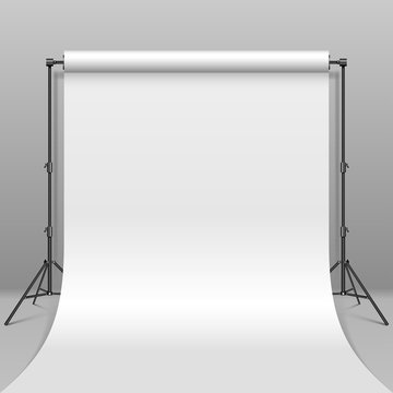 Photo studio white background