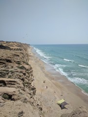 beach and sea