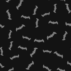 Fototapeta premium Seamless pattern with bats