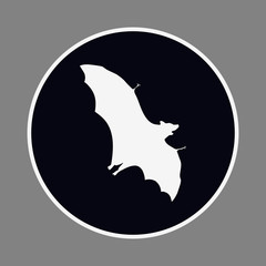 Bat icon illustration
