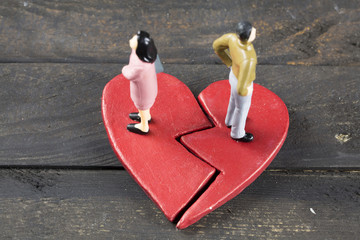 Couple Getting Divorced