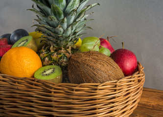Fruits in basket