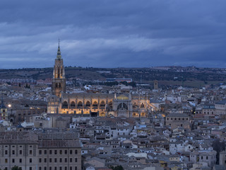 Fototapeta na wymiar Cathedral of Toledo. Spain