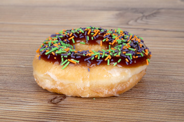 Yummy Donuts on White