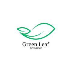 Leaf logo vector art