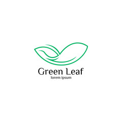 Leaf logo vector art