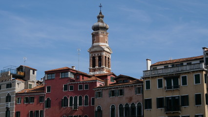 Fototapeta premium Grand Canal in Venice, Italy (rialto bridge)