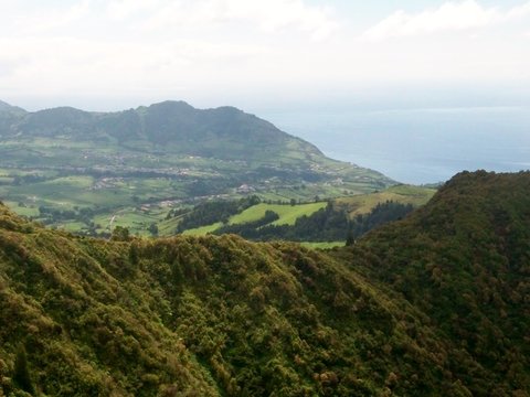 Paisagem das Furnas, São Miguel, Açores, Portugal
