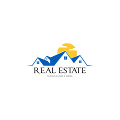 Real Estate Logo Vector Art