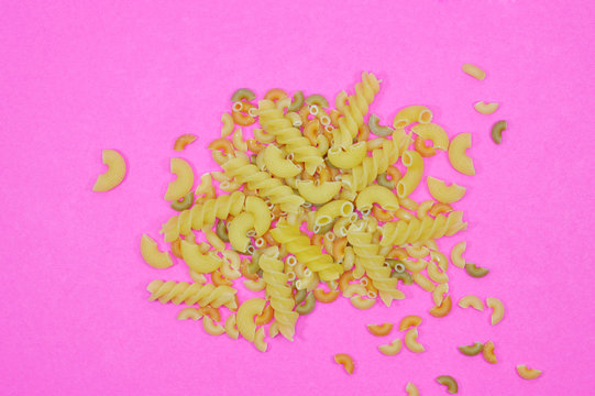 background with pasta