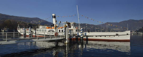  .Lombardy, Como; the old boat 