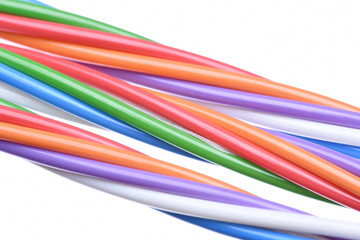 Colored cables in electrical and computer networks