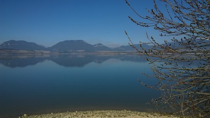 Water reservoir lake 