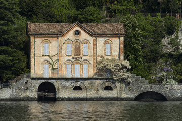  Lake Como; Carate Urio, abandoned old house.