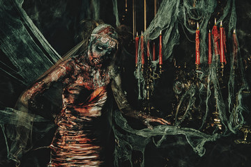 bloody zombie bride