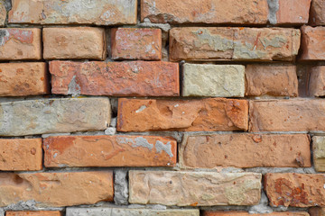 old red brick building
old brickwork
part of the old brick wall