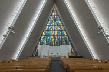 Eismeer-Kathedrale in Tromsö (Norwegen)
