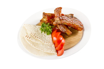 tasty juicy meat