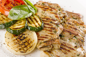 tasty juicy meat