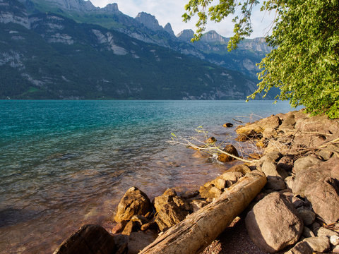 Wallen See near Murg, Switzerland