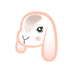 Obraz premium Vector illustration Happy Easter Bunny.