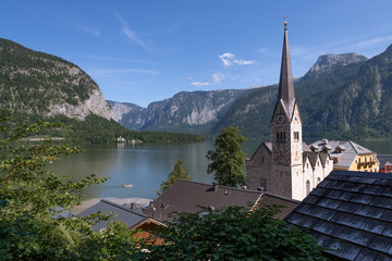 Heritage town Hallstatt, Austria