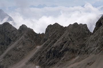 Zugspitze in Bavaria, Germany