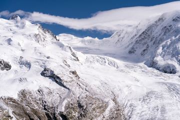 Glacier at Gornergrat, Switzerland