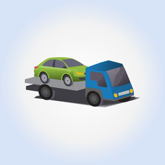Auto insurance vector icon or illustration