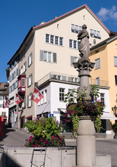 Temperance statue in Zurich