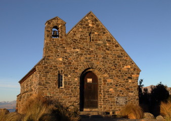 Fototapeta premium Church of the good Shepherd in Tekapo