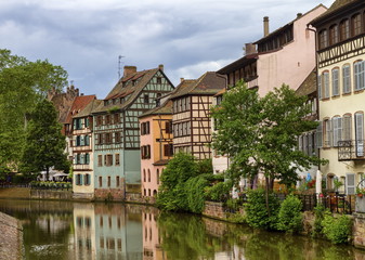 Fototapeta na wymiar Petite France, Strasbourg