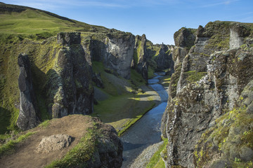 Fjadrargljufur Canyon, Iceland
