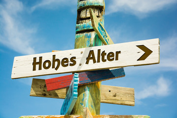 Schild 282 - Hohes Alter