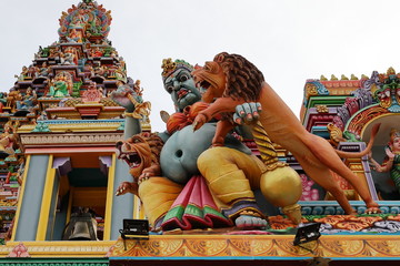 Der Hindu Tempel von Trincomalee in Sri Lanka