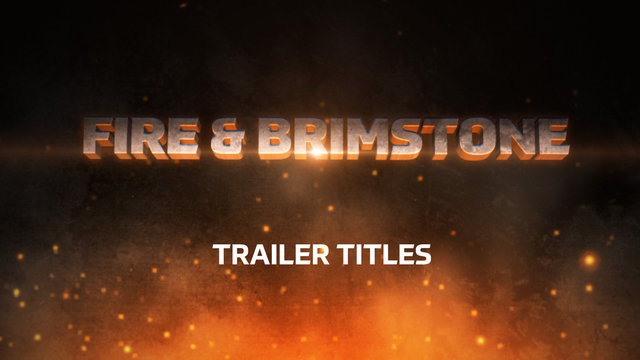 Fire & Brimstone Title