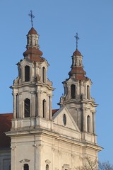 Fototapeta na wymiar Vilnius cathedral detailk