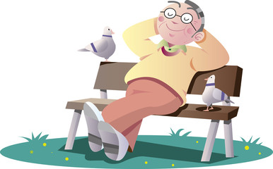 のんびりした老後