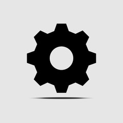 Setting icon vector