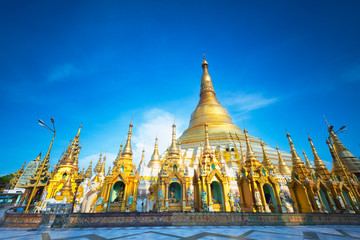 Shwedagon pagoda, Yangon Myanmar